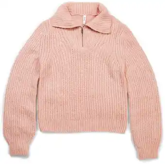 BIG W &me Womens Zip Neck Jumper - Amethyst offer