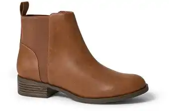 &me Womens Elastic Ankle Boots - Brown