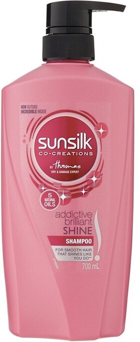 BIG W Sunsilk Addictive Brilliant Shine Shampoo 700ml offer