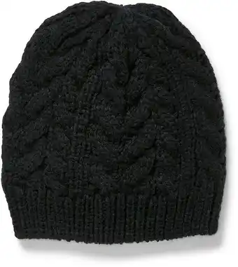 BIG W &me Womens Cable Knit Beanie - Black offer