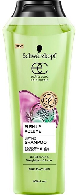 BIG W Schwarzkopf Extra Care Push Up Volume Lifting Shampoo 400ml offer