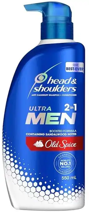 BIG W Head & Shoulders Ultra Men 2-in-1 Old Spice 550ml offer