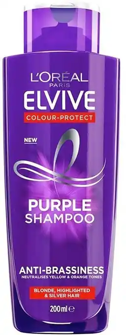 BIG W L’Oréal Paris Elvive Anti-brassiness Purple Shampoo offer
