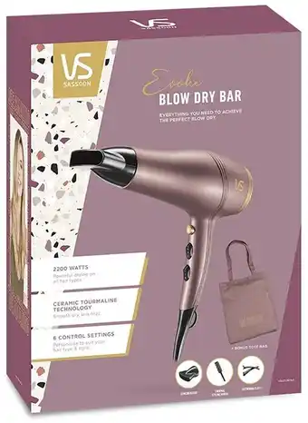BIG W VS Sassoon Evoke Blow Dry Bar Dryer Pack offer