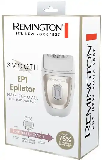 BIG W Remington Smooth Series Epilator offer