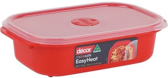 BIG W Decor Microsafe Oblong 900ml Container offer
