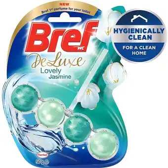BIG W Bref Deluxe Toilet Rim Cleaner 50g - Lovely Jasmine offer