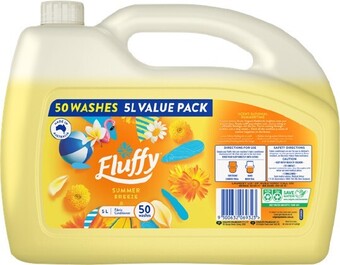 BIG W Fluffy Fabric Softener 5-Litre offer