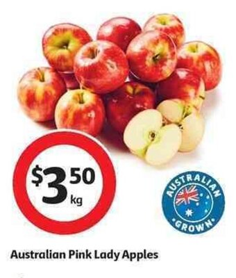 Coles Australian Pink Lady Apples offer