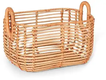 BIG W House and Home Small Rattan Basket offer