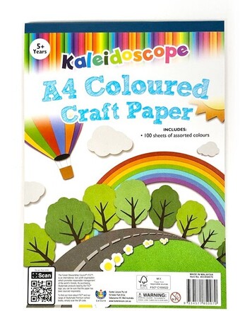 BIG W Kaleidoscope Colour Pad A4 offer