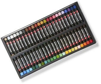 BIG W Micador 48-Pack Large Oil Pastels offer