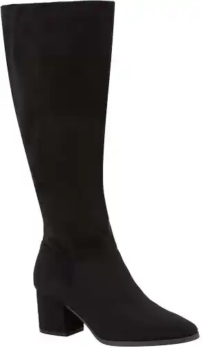 Kmart Tall Microsuede Heeled Boots offer