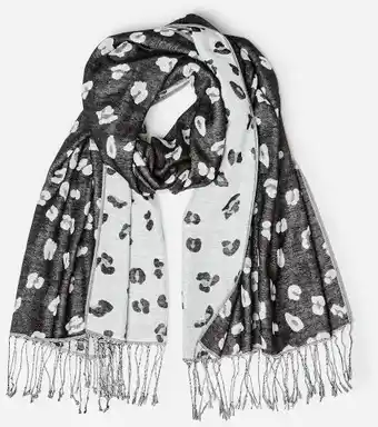 Kmart Animal Print Jacquard Scarf offer