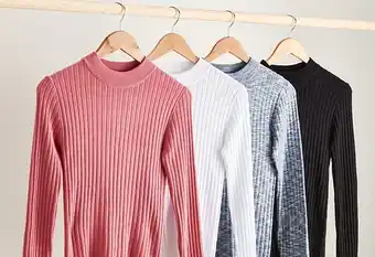Kmart Long Sleeve Rib True Knit Top offer