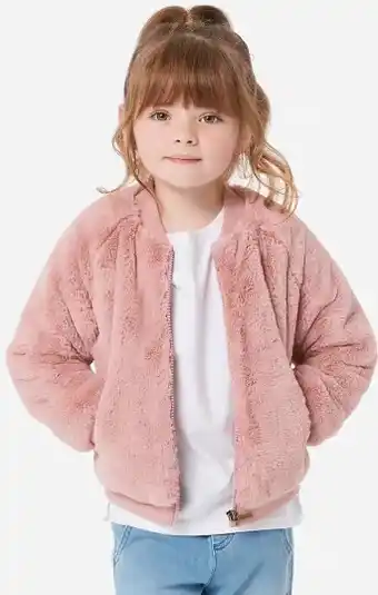 Faux Fur Bomber Jacket