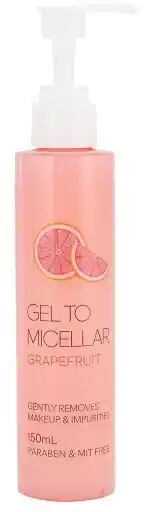 Grapefruit Gel To Micellar Cleanser