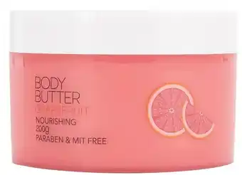 Kmart Nourishing Grapefruit Body Butter offer
