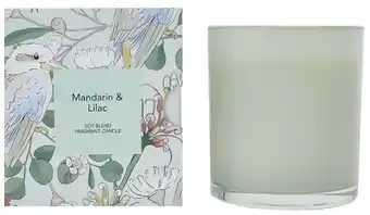 Kmart Mandarin & Lilac Fragrant Candle offer