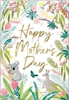 Hallmark Mother's Day Card - Australiana