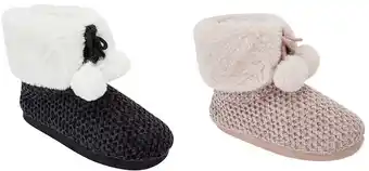 Kmart Chenille Slipper Boots offer