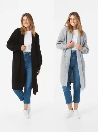 Chunky Shawl Cardigan