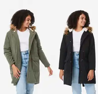 Kmart Faux Fur Trim Parka Jacket offer