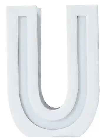 Kmart Light Up Letter - U offer