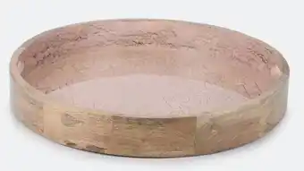 Kmart Blush Pink Crackle Tray offer