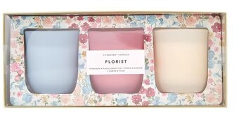 Kmart 3 Pack Florist Fragrant Candles offer