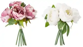 Kmart Artificial Peonies Bunch - Assorted offer