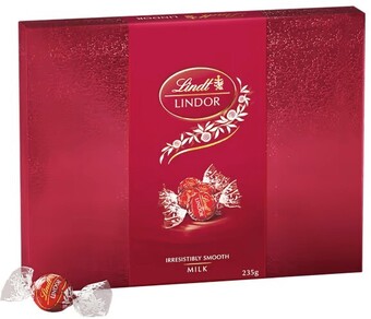 Lindt Lindor Milk Chocolate Gift Box 235g