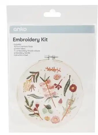 Kmart Embroidery Kit - Native offer