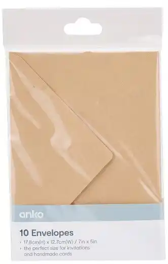 Kmart 10 Pack Envelope offer