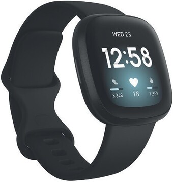 Fitbit Versa 3 Smart Watch - Black