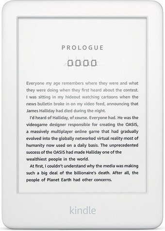 Officeworks Kindle 6" eReader - White* offer