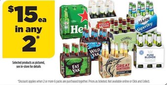 Coles Selected products as pictured, see in-store for details offer