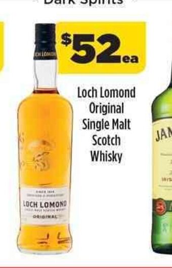 Coles Loch Lomond Original Single Malt Scotch Whisky offer
