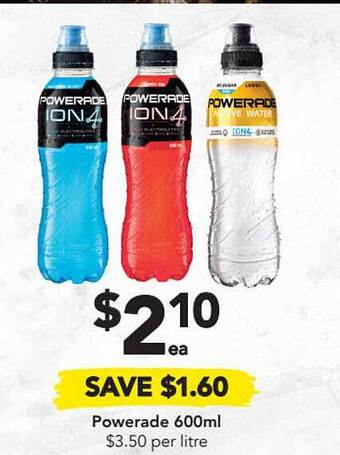 Drakes Powerade offer
