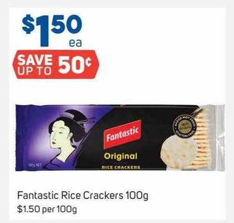 Foodland Fantastic Rice Crackers offer