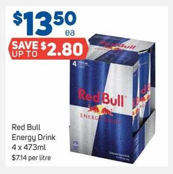 Foodland Red Bull Energy Drink offer