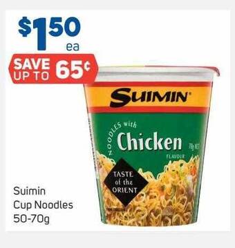Foodland Suimin Cup Noodles offer