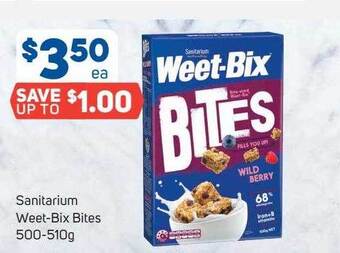 Foodland Sanitarium Weet-bix Bites offer