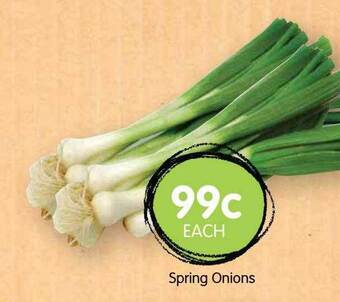 Spudshed Spring Onions offer