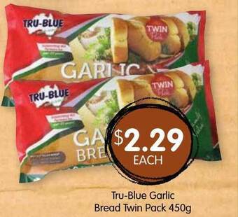 Tru-blue Garlic Bread Twin