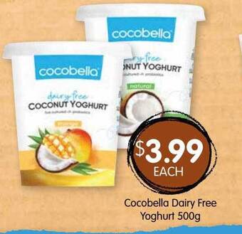 Spudshed Cocobella Dairy Free Yoghurt offer