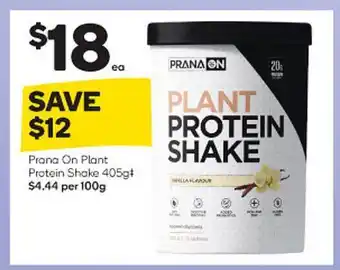 Prana On Plant Protein Shake