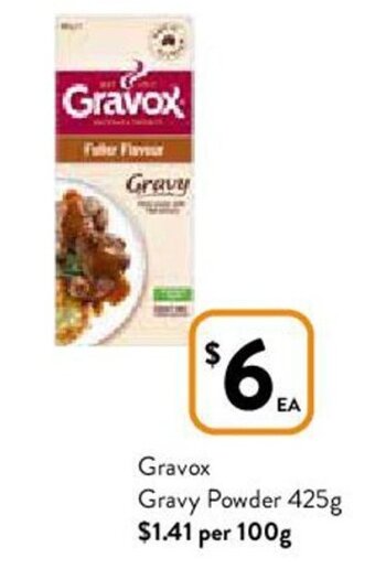 Foodworks Gravox Gravy Powder 425g offer