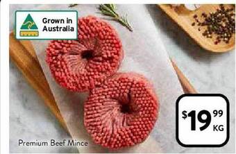 Foodworks Premium Beef Mince offer
