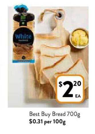 Foodworks Bread 700g offer